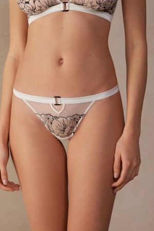 Intimissimi Pure Joy Brazilian Hvide | DKZDE71854